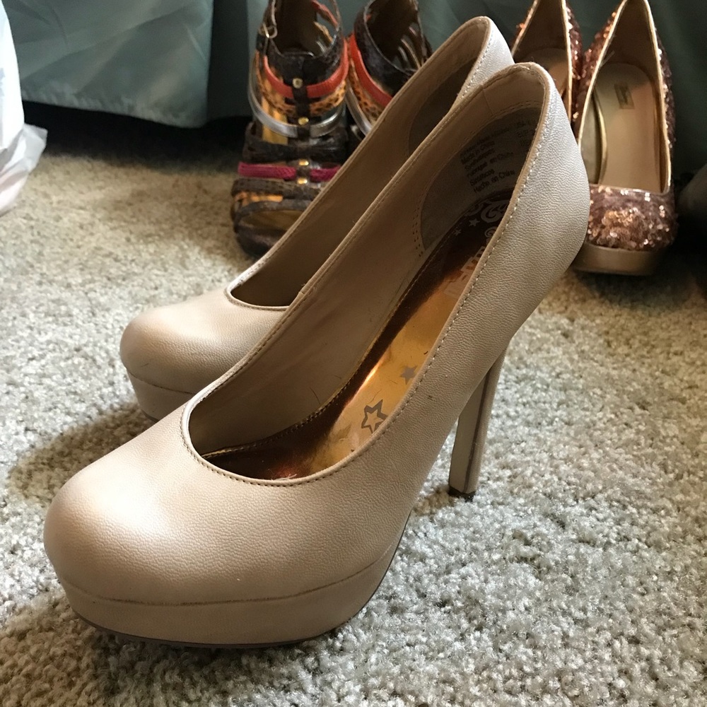 Nude heels